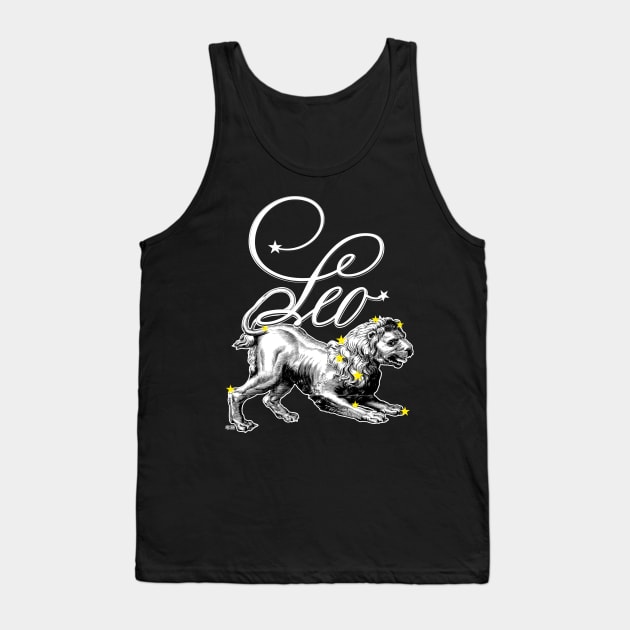 LEO sign Tank Top by annaomline